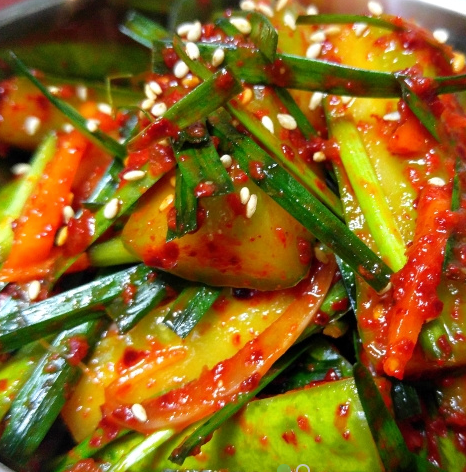 kuchai Cucumber 부추 오이무침